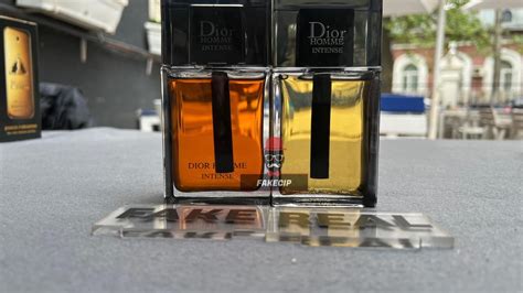 dior homme intense original vs fake